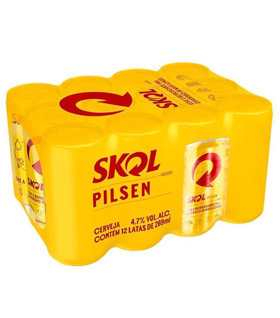 Cerveja Skol 269ml